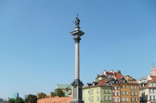Varšuva, Sigismundo Stulpelis, Paminklas, Architektūra, Senamiestis