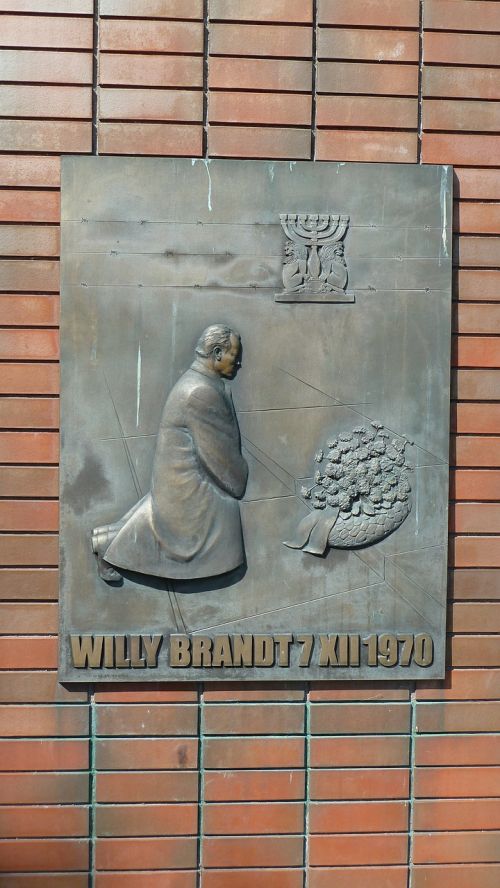 Varšuva, Bronzos Plokštelė, Kelio Paminklas, Jei, Willy Brandt