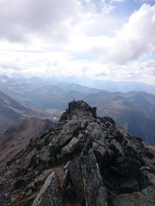 Isenhorn, Raudona Žemė, Italy, Šveicarija, Alpės, Kalnas, Ruduo