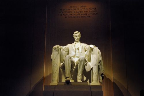 Usa, Vašingtonas, Abraham Lincoln, Paminklas, Prezidentas