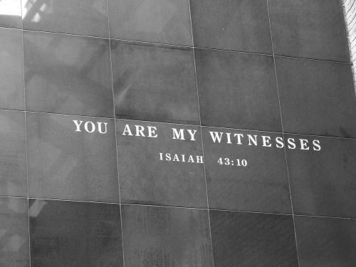 Vašingtonas, Holokausto Muziejus, Bible Verse