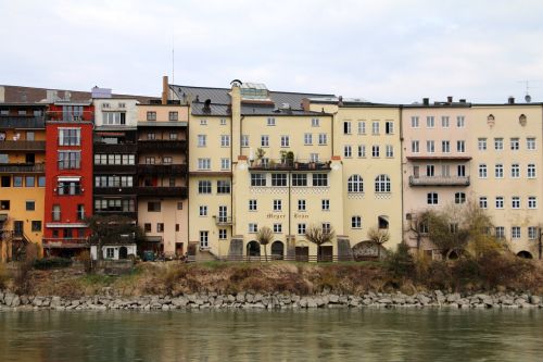 Wasserburg Am Inn, Miestas, Upė, Viduramžiai, Architektūra, Bavarija, Eilių Namai