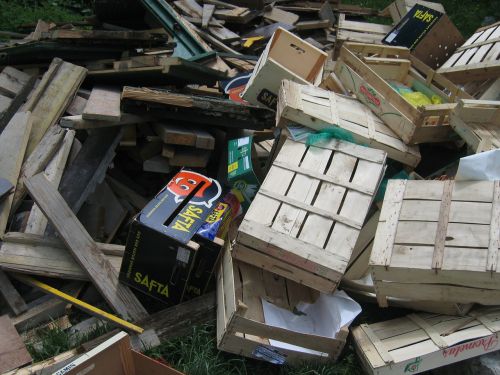 Atliekos, Mediena, Mediniai Dėžės, Dėžutės, Laužas, Atliekų Plys, Šalinimas, Krūva, Chaosas