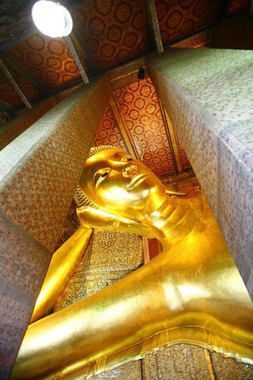 Wat, Pho, Buda, Tailandas, Šventykla, Bangkokas, Wat Po