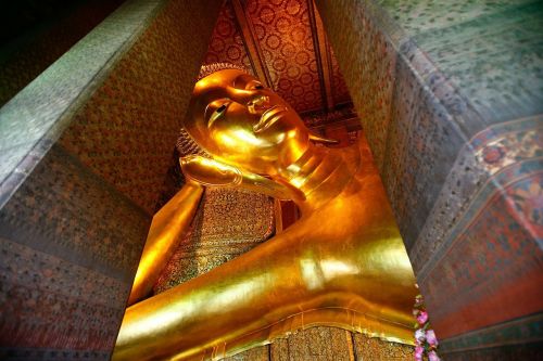 Wat, Po, Wat Po, Šventykla, Tailandas, Bangkokas, Turizmas