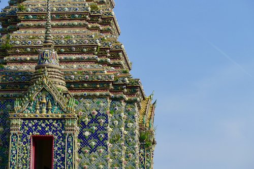 Wat Pho,  Architektūra,  Religija,  Kelionė,  Metai,  Istorinis Pastatas,  Šventykla,  Budizmas,  Tailandas,  Bankokas,  Bokštas