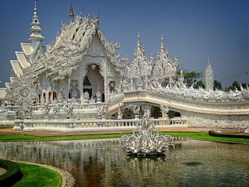 Wat Rong Khun, Chiang Rai, Tailandas