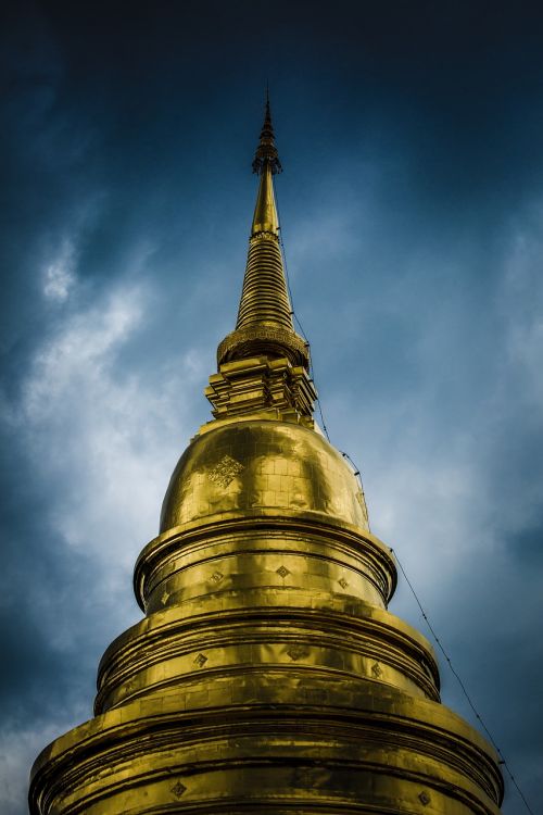 Wat Suan Dok, Pagoda, Budizmas