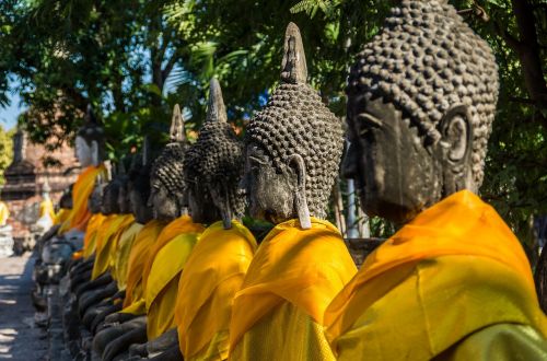 Wat Yai Chai Mongkhon, Tailandas, Šventykla, Buda