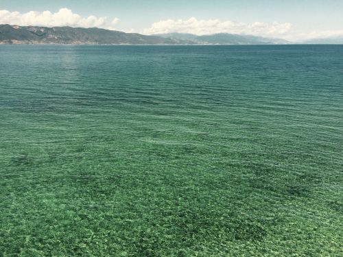 Vanduo, Ohrid, Ežeras