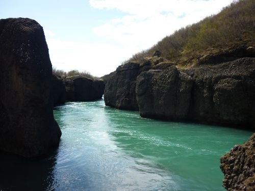 Vanduo, Akmenys, Iceland, Gamta, Peizažas, Lauke, Akmuo