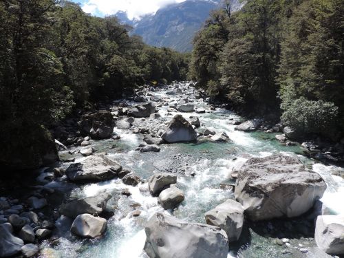 Vanduo, Upė, Kraštovaizdis, Sklandžiai, Gamta, Naujoji Zelandija
