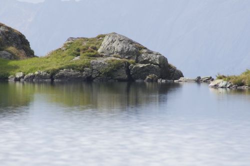 Vanduo, Bergsee, Alpių Ežeras, Rokas