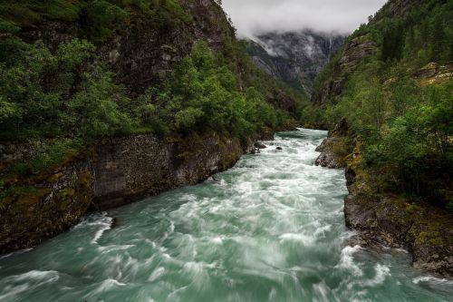 Vanduo,  Gamta,  Upė,  Norvegija,  Be Honoraro Mokesčio