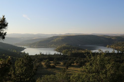 Vandens,  Ežeras,  Kraštovaizdis,  Miškas,  Medis,  Ankara