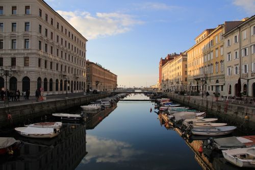 Vanduo, Valtis, Kanalai, Trieste