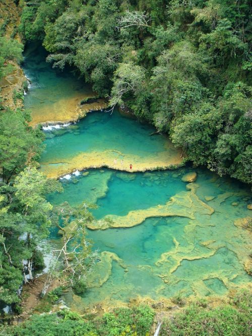 Vanduo, Gamta, Mėlyna Žalia, Gvatemala