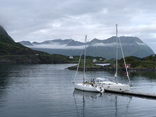 Vandens,  Gamta,  Keliauti,  Kraštovaizdis,  Kalnų,  Ežeras,  Dangus Uosto Senja Norvegija