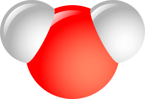 Vanduo, Mokslas, Chemija, Molekulė, Atomai, Nemokama Vektorinė Grafika