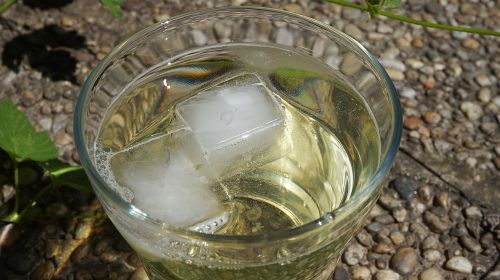 Stiklinė Vandens, Ledo Kubeliai, Stiklas, Geriamasis Stiklas, Geriamojo Puodelis