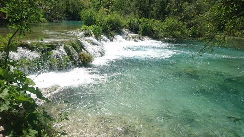 Krioklys, Kraštovaizdis, Plitvice, Atostogos