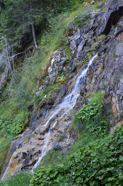 Krioklys, Kalnai, Tyrol, Austria, Vanduo