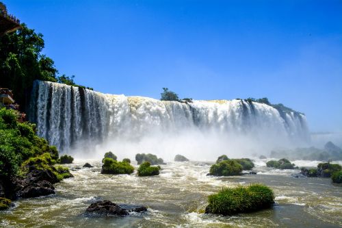 Krioklys, Turistų Vieta, Turizmas, Katarakta, Kelionė, Kelionė, Brazilija, Gamta, Fauna, Flora, Iguaçu Burną