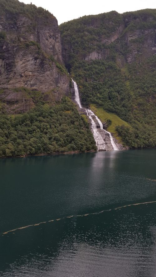 Krioklys, Fjordas, Norvegija
