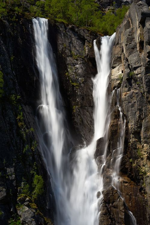 Krioklys, Vanduo, Gamta, Kraštovaizdis, Norvegija