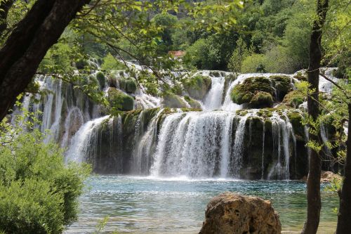 Kriokliai, Nacionalinis Parkas, Krka, Kroatija, Gamta, Upė, Kraštovaizdis, Kelionė