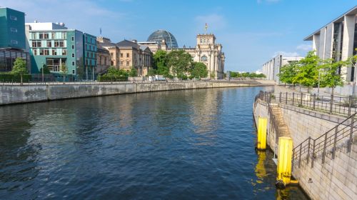 Vandenys, Architektūra, Miestas, Kelionė, Upė, Berlynas