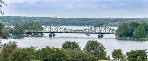 Vandenys,  Tiltas,  Pobūdį,  Upė,  Ežeras,  Panoraminis Vaizdas,  Panorama,  Potsdamas