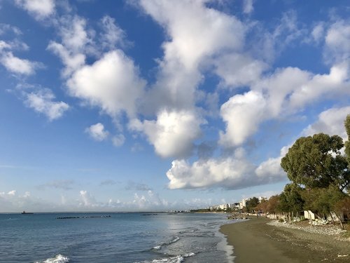 Vandenys,  Pobūdį,  Dangus,  Panorama,  Jūra,  Kipras