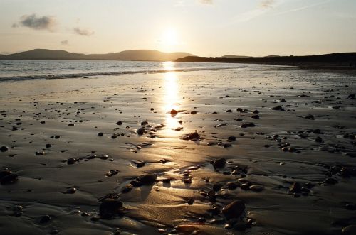 Waterville, Papludimys, Kerry, Saulėlydis