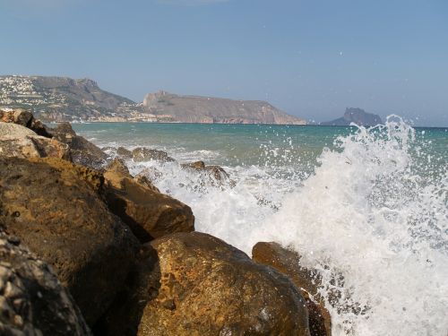 Bangos, Molo Griovys, Jūra, Altea, Gamta, Costa, Alicante