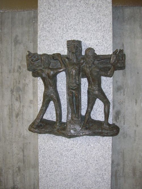 Bronzos Kryžiaus Kelias, Menininkas Hans Pulkininkas Iš Visų, Langenau