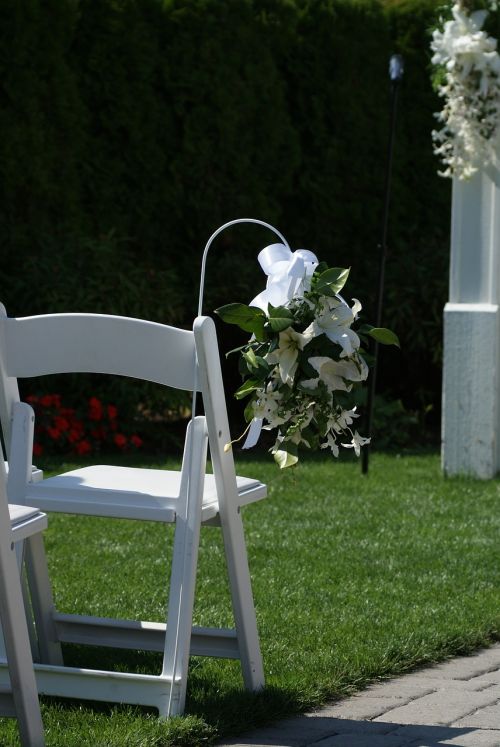 Vestuvės, Kėdė, Romantika, Santuoka, Ceremonija