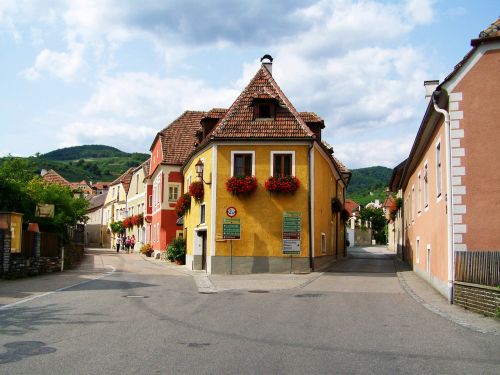 Weissen Kirchen, Austria, Mažo Miestelio Architektūra