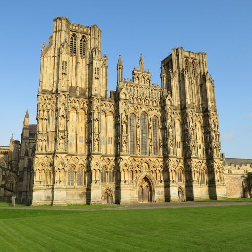 Šuliniai, Katedra, Somerset, Uk, Anglija, Istorinis, Bažnyčia, Architektūra