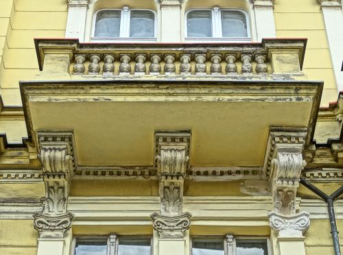 Welniany Rynek, Bydgoszcz, Balkonas, Fasadas, Architektūra, Istorinis, Pastatas