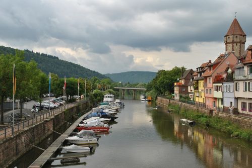 Wertheim, Tauber, Laivas, Upė