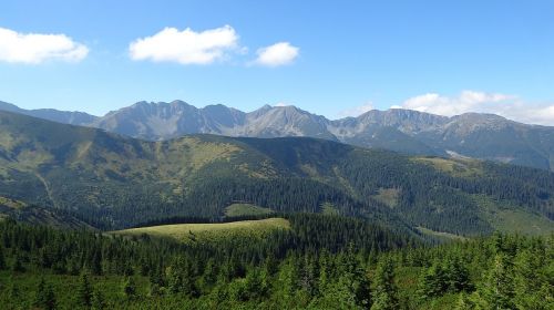 Vakarų Tatras, Kalnai, Kraštovaizdis, Gamta, Turizmas