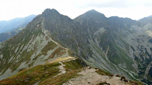 Vakarų Tatras, Kalnai, Viršūnės, Kraštovaizdis, Gamta, Turizmas