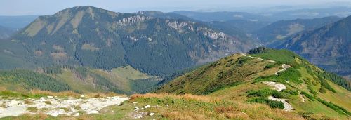 Vakarų Tatras, Kalnai, Gamta, Viršūnės, Turizmas, Nacionalinis Parkas, Kraštovaizdis, Kalnų Grožis