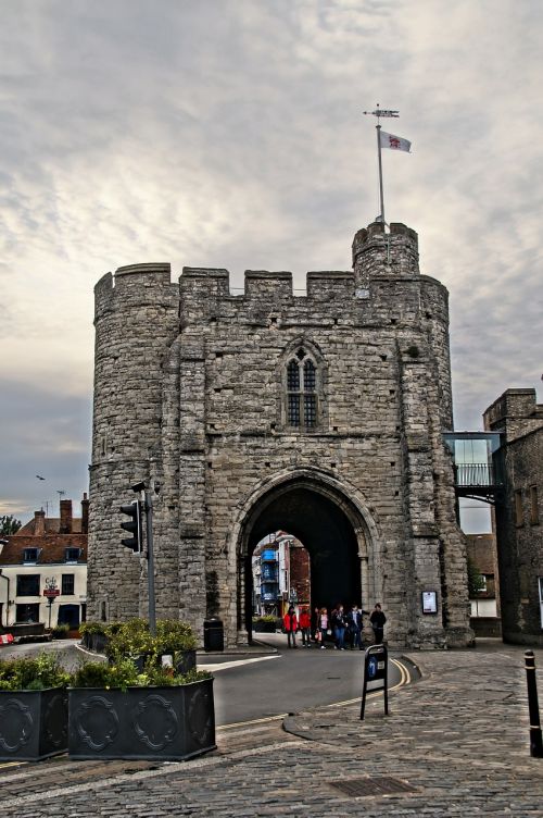 Westgate, Canterbury, Istorinis, Karalystė, Orientyras, Architektūra, Kent, Viduramžių, Vartai