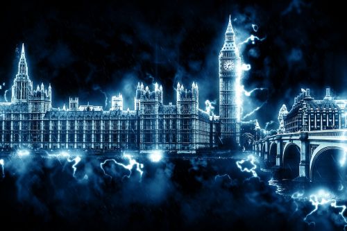 Westminster, Londonas, Anglija, Uk, Didysis Benas, Vyriausybė, Brexit