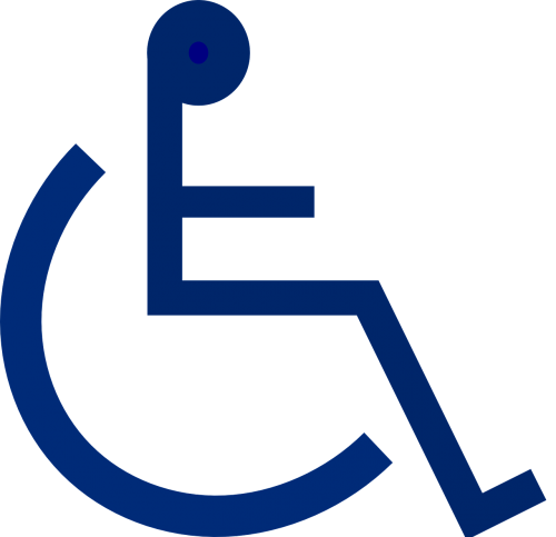 Neįgaliųjų Vežimėlis, Neįgalieji, Neįgalus, Automobilių Stovėjimo Aikštelė, Ženklai, Parama, Simbolis, Nemokama Vektorinė Grafika