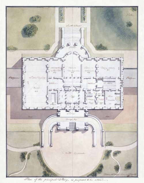 Baltas Namas, Vietos Žemėlapis, Pastato Planas, Architektūra, Statyba, Statybos Planas, Vašingtonas, 1807