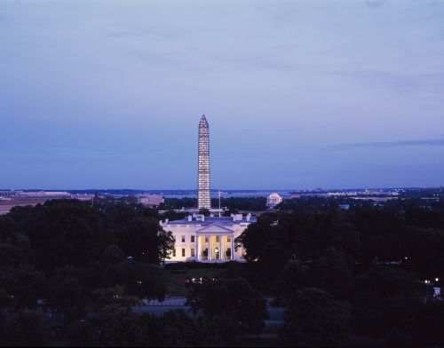 Baltas Namas, Vašingtono Paminklas, Miesto Panorama, Orientyrai, Architektūra, Vyriausybė, Prezidentas, Istorinis, Vašingtonas, Kapitalas, Gyvenamasis Namas, Usa