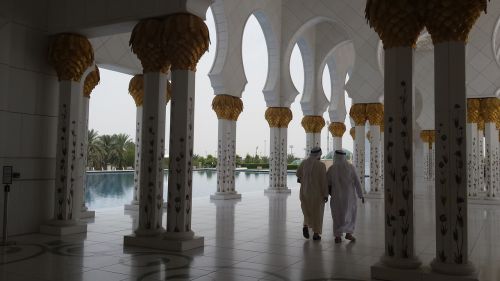 Balta Mečetė, Abu Dabis, Emiratai, Turizmas